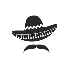 Sombrero hat icon