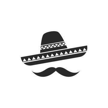 recommend clip art: Sombrero hat icon