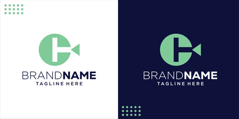 Creative TC Letter Logo, Design Inspiration, Illustration, Vector.