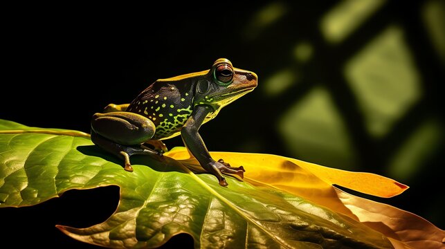 grenouille travers d verte une silhouette feuille frog leaf green tree animal flora amphibian backlighting transparency texture plant aquatic reptilian batrachian shadow nature env