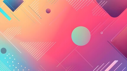 abstract background with circles