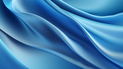 Obraz premium blue silk background