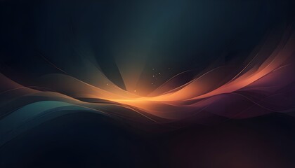 Abstract, minimal shadowy textures and subtle highlights of luminescence seep through the dark background