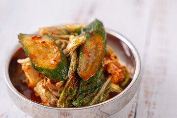 美味しそうなキムチ 韓国料理