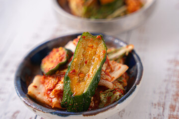 美味しそうなキムチ 韓国料理