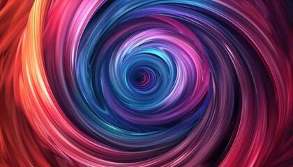 A hypnotic whirlpool of colors swirls symmetrically, providing an eye-catching canvas for your text.
