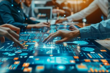 Business Transformation with a Team Adopting New Digital Tools and Processes to Improve Efficiency