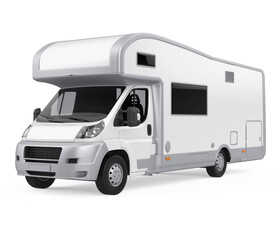 Camper Van Isolated