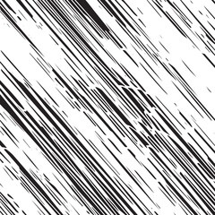 Black and white grunge texture overlay background diagonal line, vector illustration