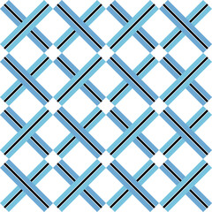 botswana flag pattern. africa background. vector illustration