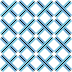 botswana flag pattern. africa background. vector illustration