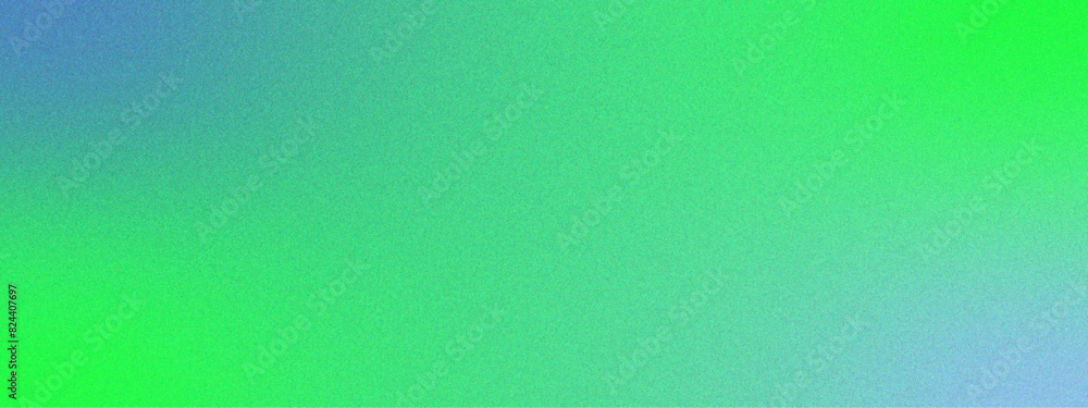 Aufkleber Abstract blue and green gradient background with soft noise. Natural Multicolor Gradient Mesh. Turquoise Blurred shine grain with blank space and unfocused gradient.