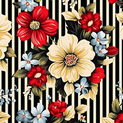 Obraz premium background with flowers