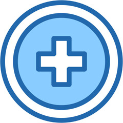 cross, pharmacy, doctor, health care, first aid Icon