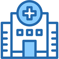 hospital, facility, clinic, medical, bulding Icon