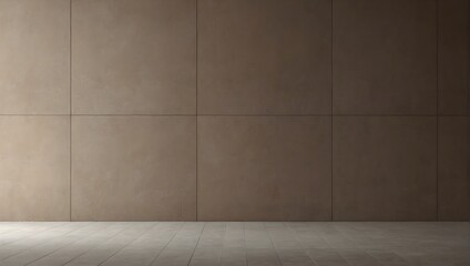 Blank light brown empty wall