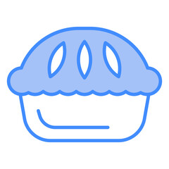 Pie, desert, cake, breakfast, food Icon