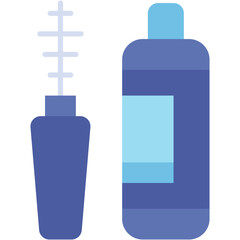 Beauty, cosmetics, makeup, mascara, woman Icon