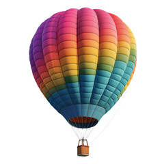 Naklejka premium hot air balloon isolated