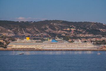 Classic and modern cruise ship cruiseship liners maintenance repair modernization refurbishment...