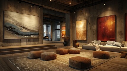 Engaging with Art: Enhancing Interior Experience