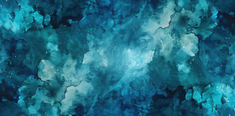 Blue and white watercolor background for graphics use. Created with Ai