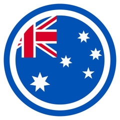 Vector Icon for Australia, country, national, flag, world flag