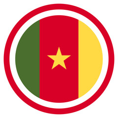 Vector Icon for Cameroon, country, national, flag, world flag