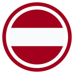 Fototapeta premium Vector Icon for Latvia, country, national, flag, world flag
