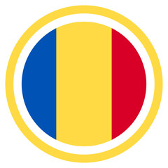 Vector Icon for Romania, country, national, flag, world flag
