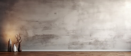 Smooth plaster wall with subtle textures, ideal background