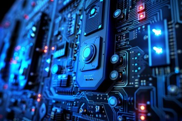 Plasma TV Technology Showing the Intricate Details of the Display Components