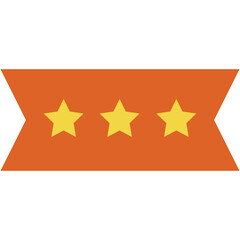 Vector Icon rating, star, rank, interface, favourite