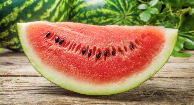 Close-up of cut watermelon