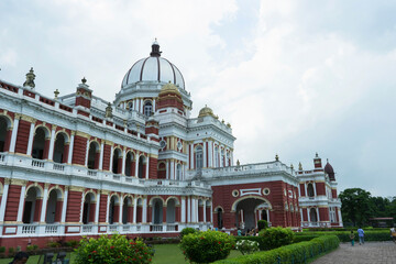 Obraz premium Cooch Behar Palace, Rajbari, Maharaja Nripendra Narayan , Koch dynasty., Architectural style Classical Western / Italian Renaissance, Cooch Behar, West Bengal, Heritage India,