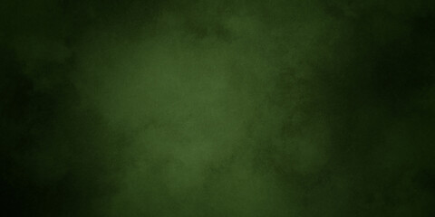 Abstract vintage green splash design background with dark borders