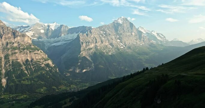 Switzerland - Stunning Drone Flight over Bachsee 