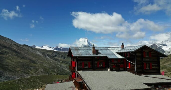 Switzerland - Drone Flight near Matterhorn