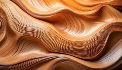 Obraz premium a natural and earthy background image showcasing a beautiful shiny wood grain texture.