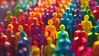 Fototapeta premium LGBT Community Pride Background Illustration