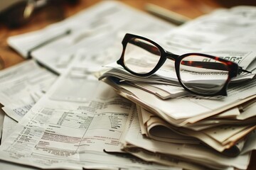 Financial document analysis and budget meetings