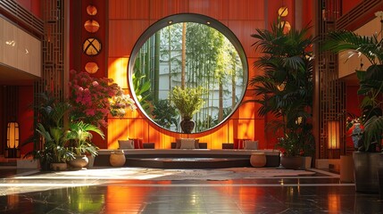 Vibrant Interior Reflections: Infusing Life and Energy