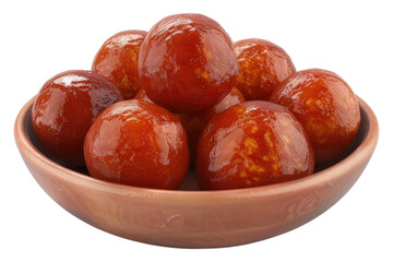 Obraz premium Gulab jamun isolated on white background
