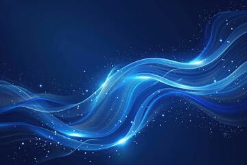 The trajectory of blue light