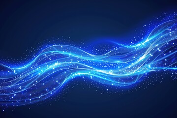 The trajectory of blue light