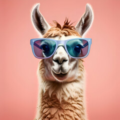 Obraz premium portrait of a alpaca