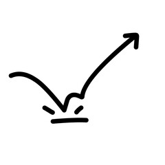 Bounce effect arrows