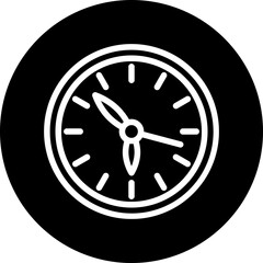 Vector Design Clock Icon Style