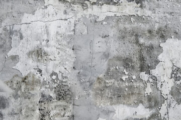 A seamless texture of an old concrete wall with cracked paint, showcasing the intricate details and textures that evoke a sense of history and industrial charm. Created with Ai