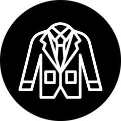 Vector Design Wedding Men Suit Icon Style